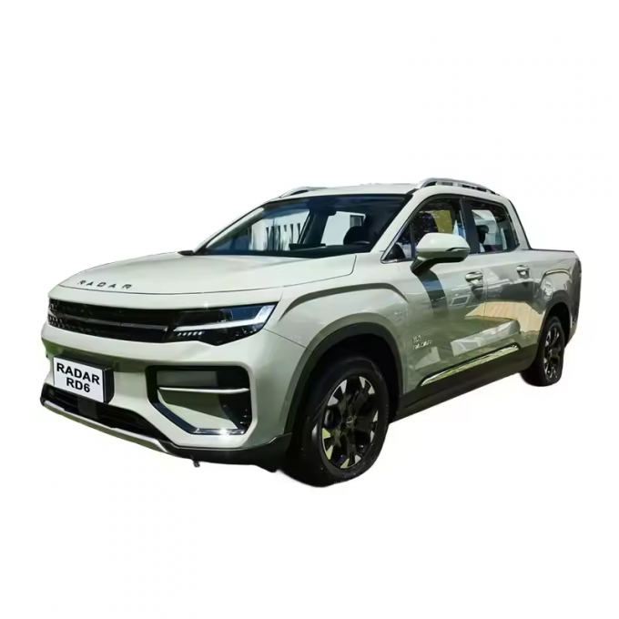 Caminhões de transporte elétrico de grande espaço 2WD com Geely RD6 e transmissão automática 0